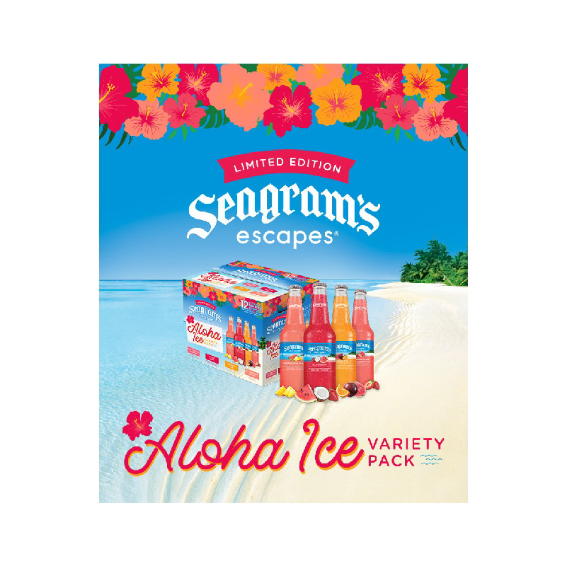 SEAGRAMS ESCAPES ALOHA ICE VARIETY PACK