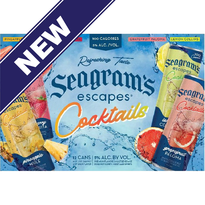 SEAGRAMS ESCAPES COCKTAILS VARIETY PACK